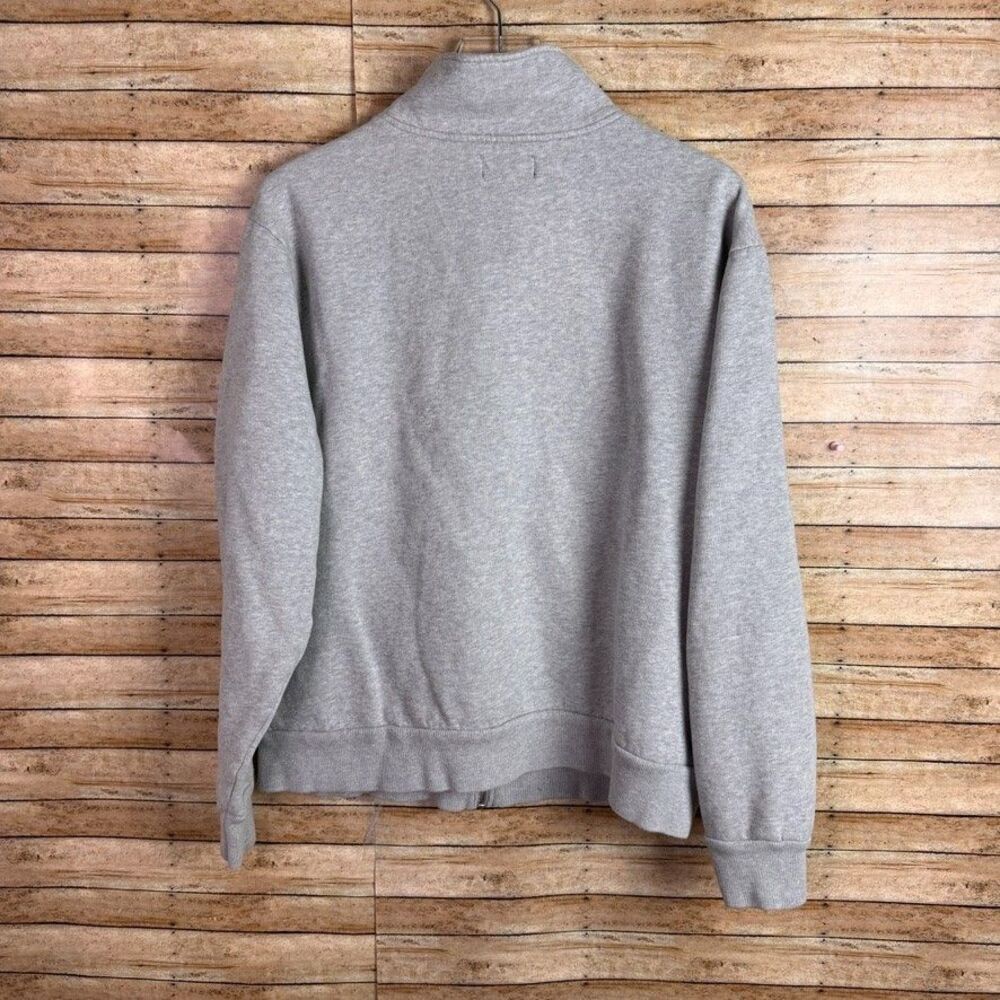 Y2K Ralph Lauren Polo Jeans Men’s L Full Zip Sweatshirt  Gray - Picture 5 of 6